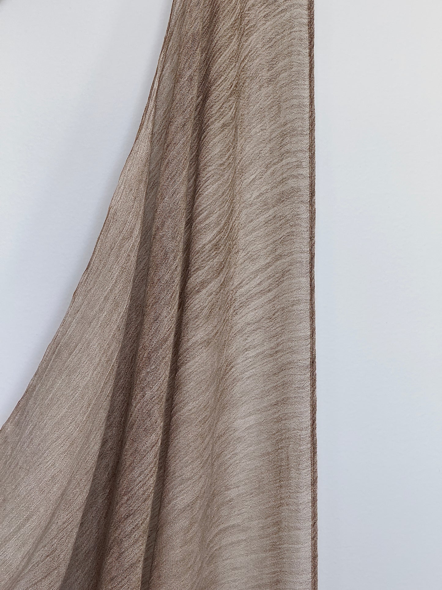 Textured Rayon Hijab Beige