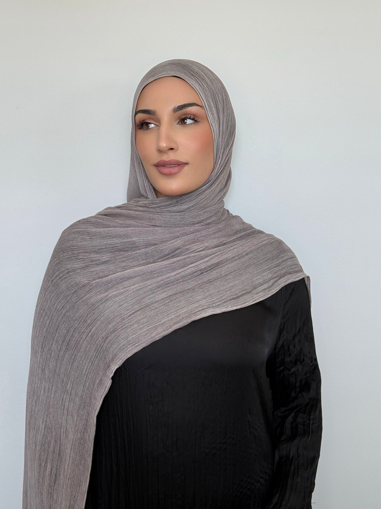 Textured Rayon Hijab Lilac