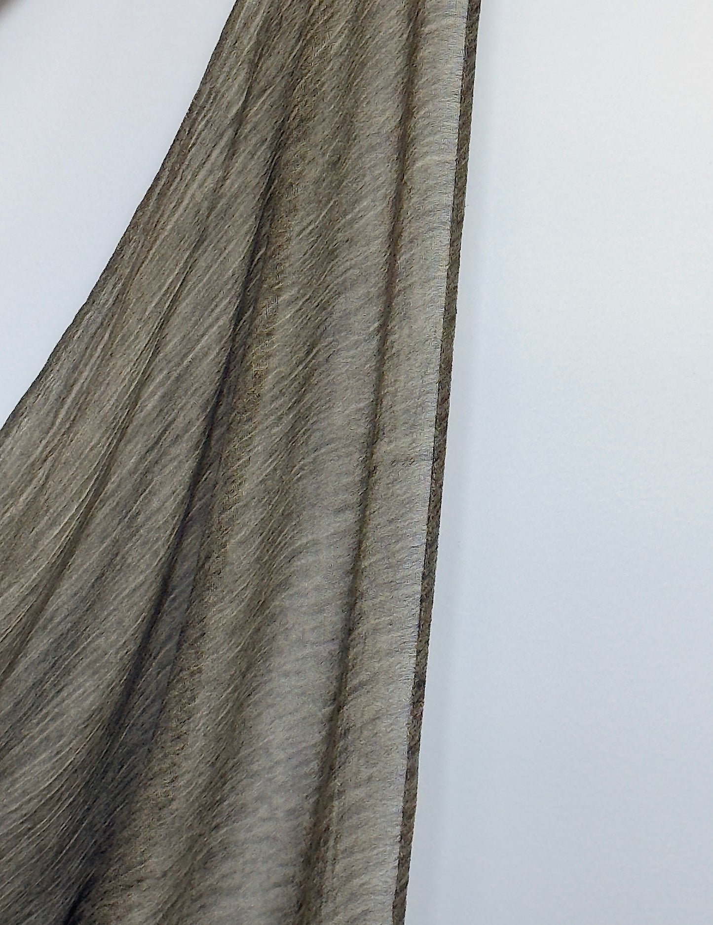 Textured Rayon Hijab Khaki