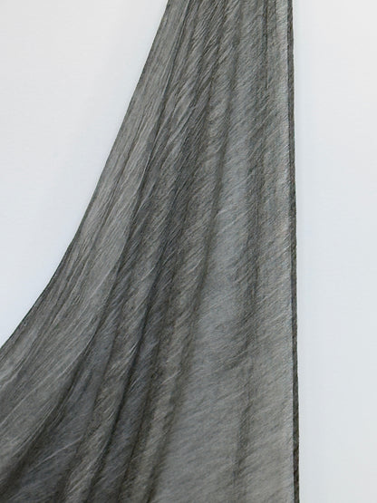 Textured Rayon Hijab Charcoal