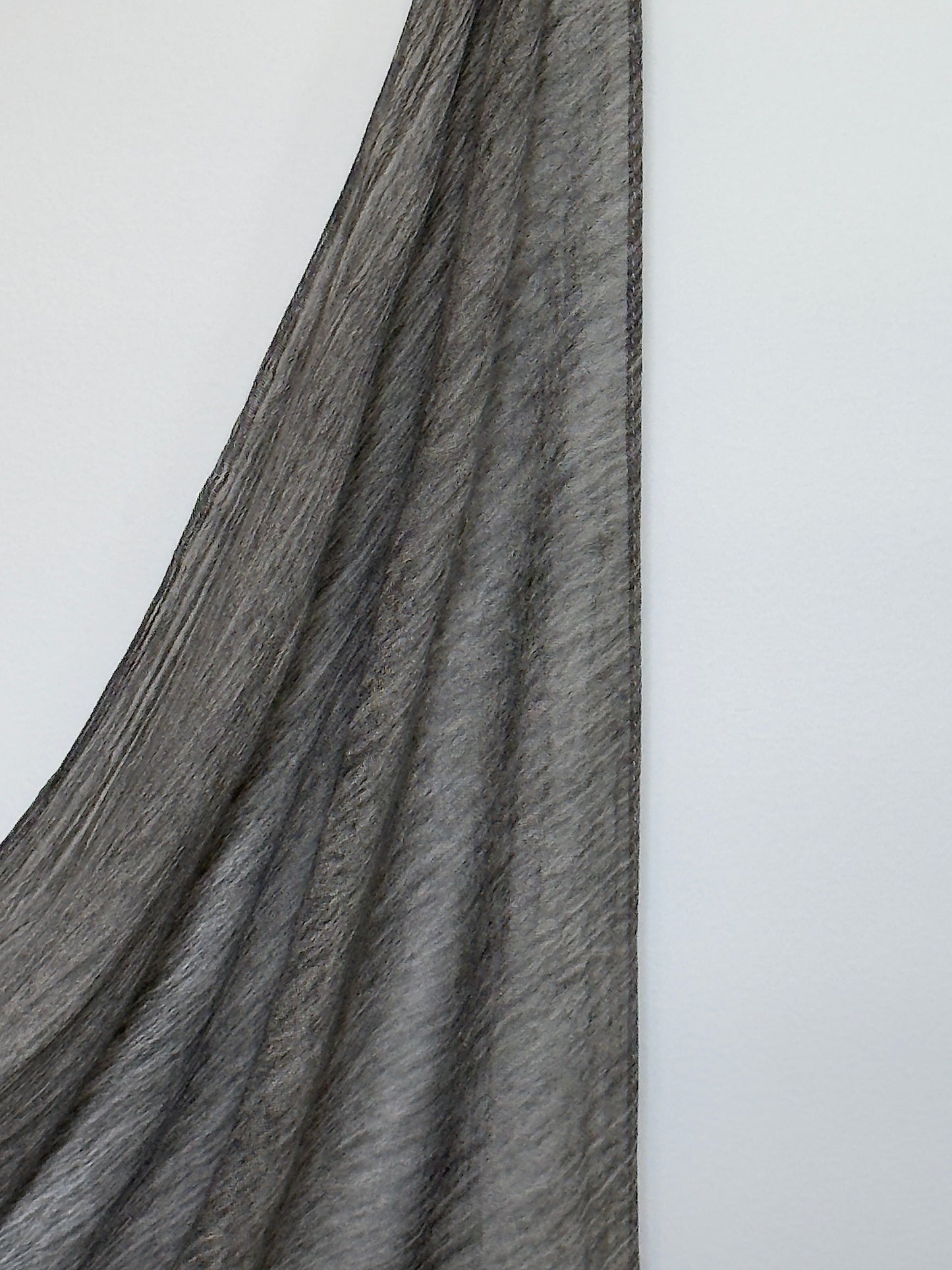 Textured Rayon Hijab Grey