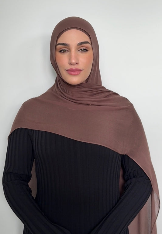 ‘Ashy Brown’ Single-Stitch Modal Set