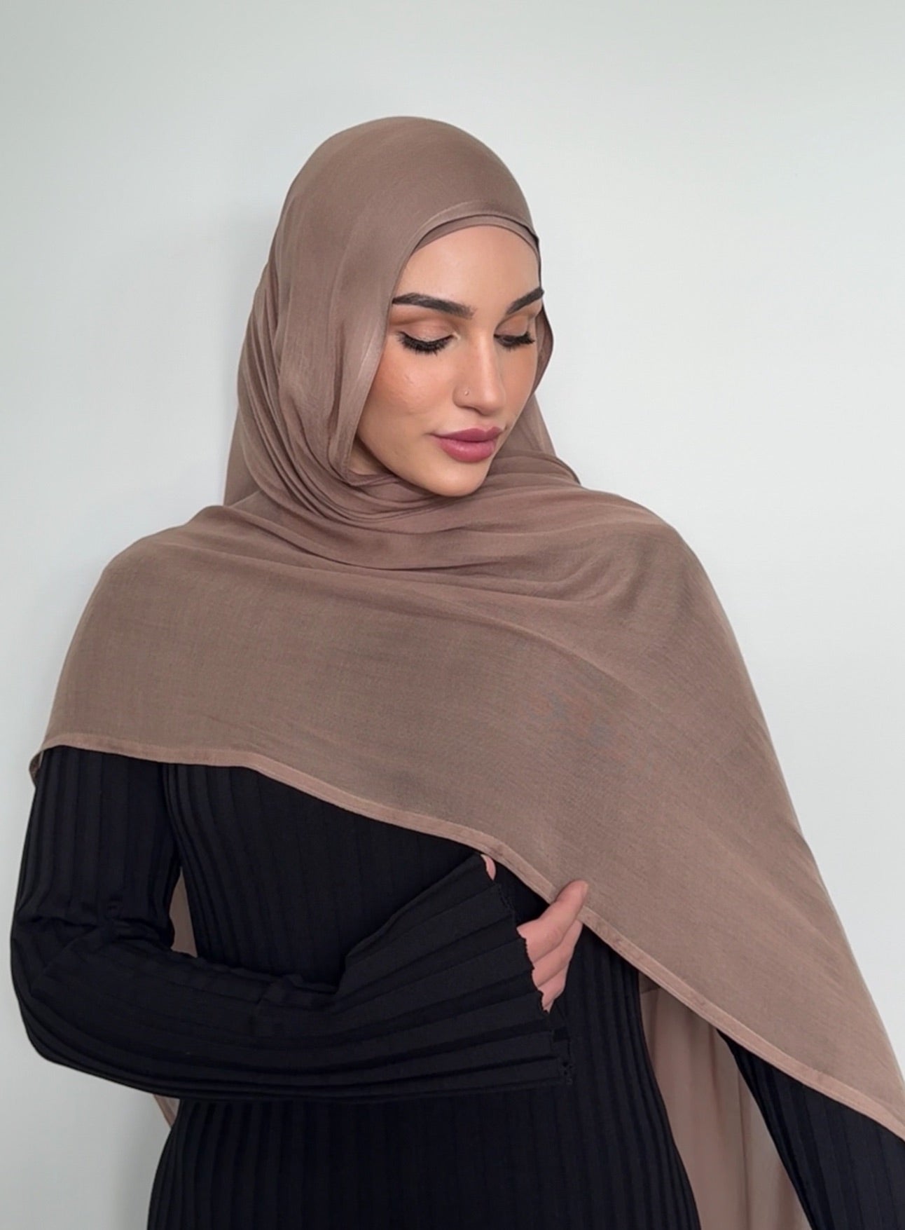 ‘Clay-Stone' Double-Stitch Modal Set