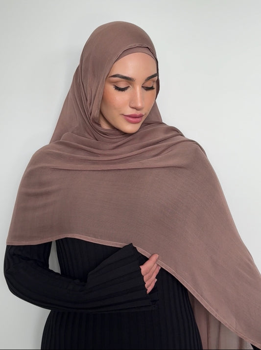 ‘Mocha Dust’ Double-Stitch Modal Set