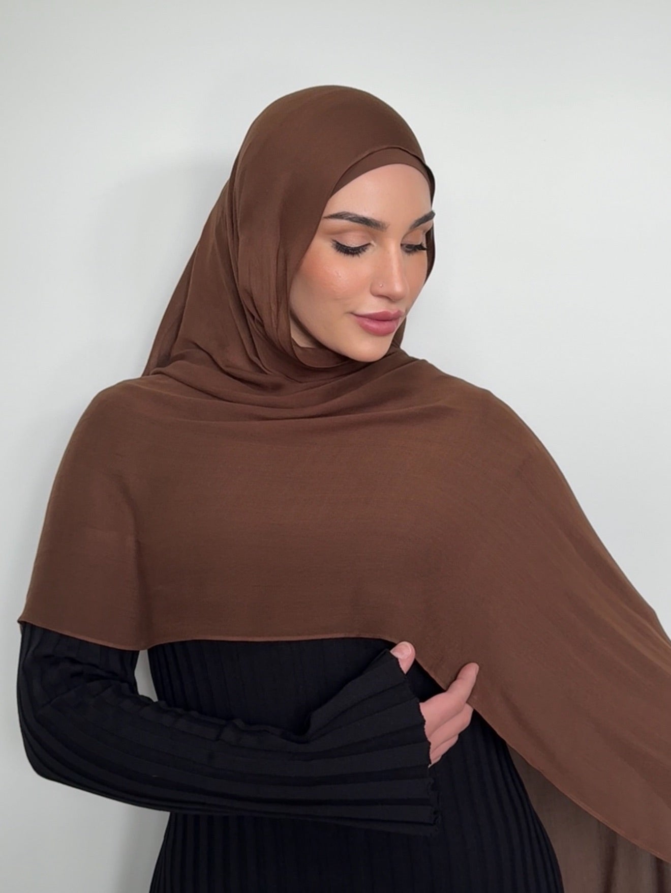 ‘Espresso’ Single-Stitch Modal Set