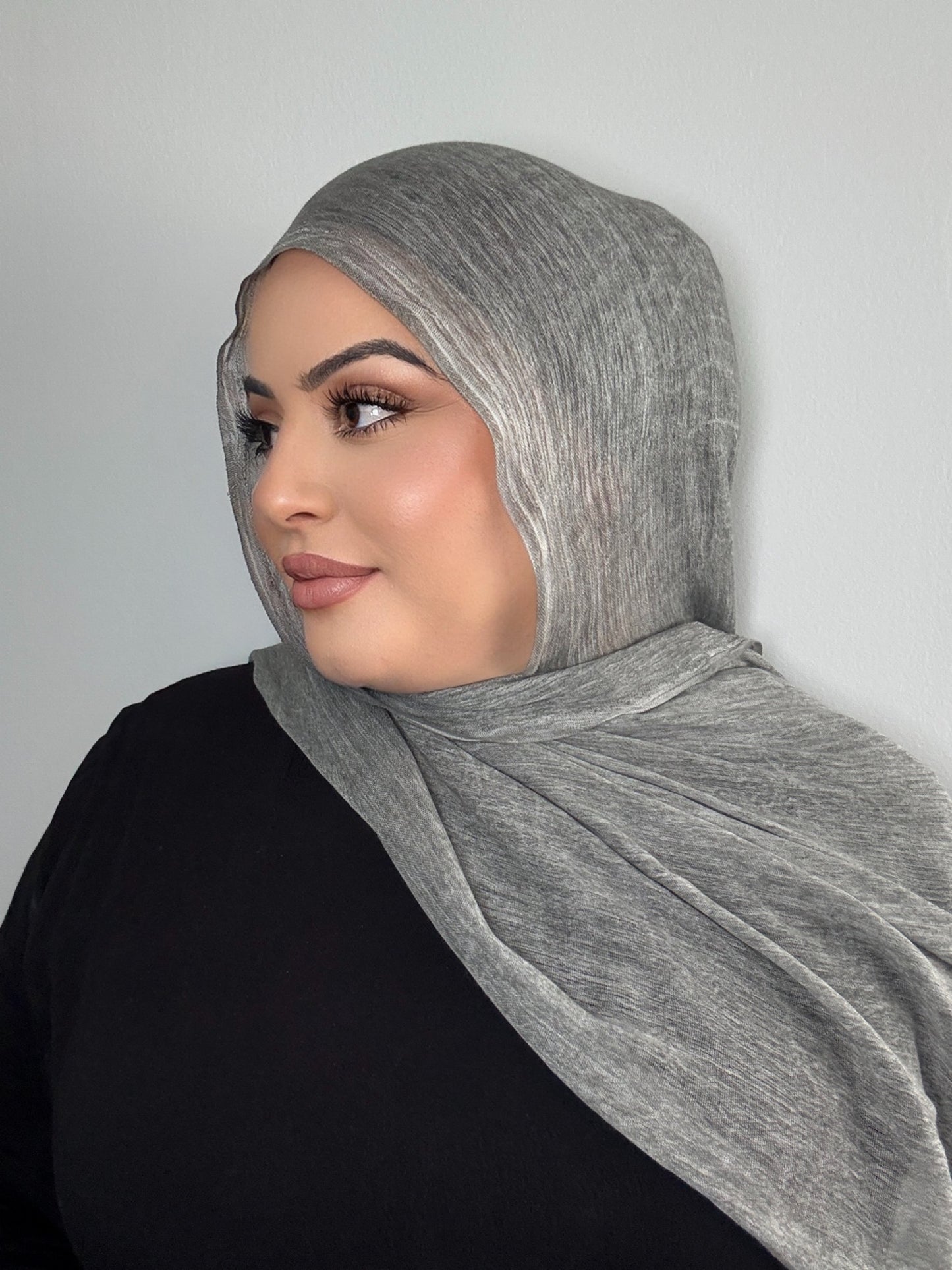 Premium Textured Rayon Hijab Iron