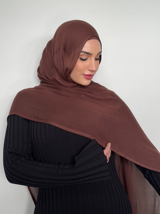 ‘Rich Brown’ Double-Stitch Modal Set