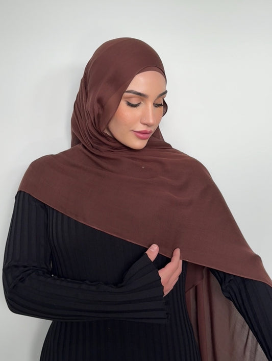 ‘Rich Brown’ Single-Stitch Modal Set