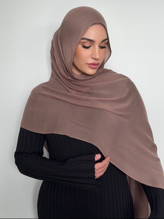 ‘Mocha Dust’ Single-Stitch Modal Set